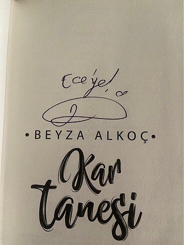 kar tanesi kitap ciltli