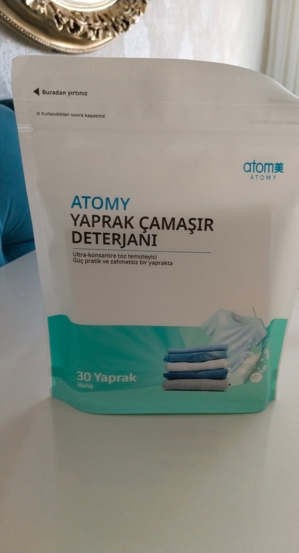 Atomy Yaprak Çamaşır Deterjanı 30'lu - Görsel 3