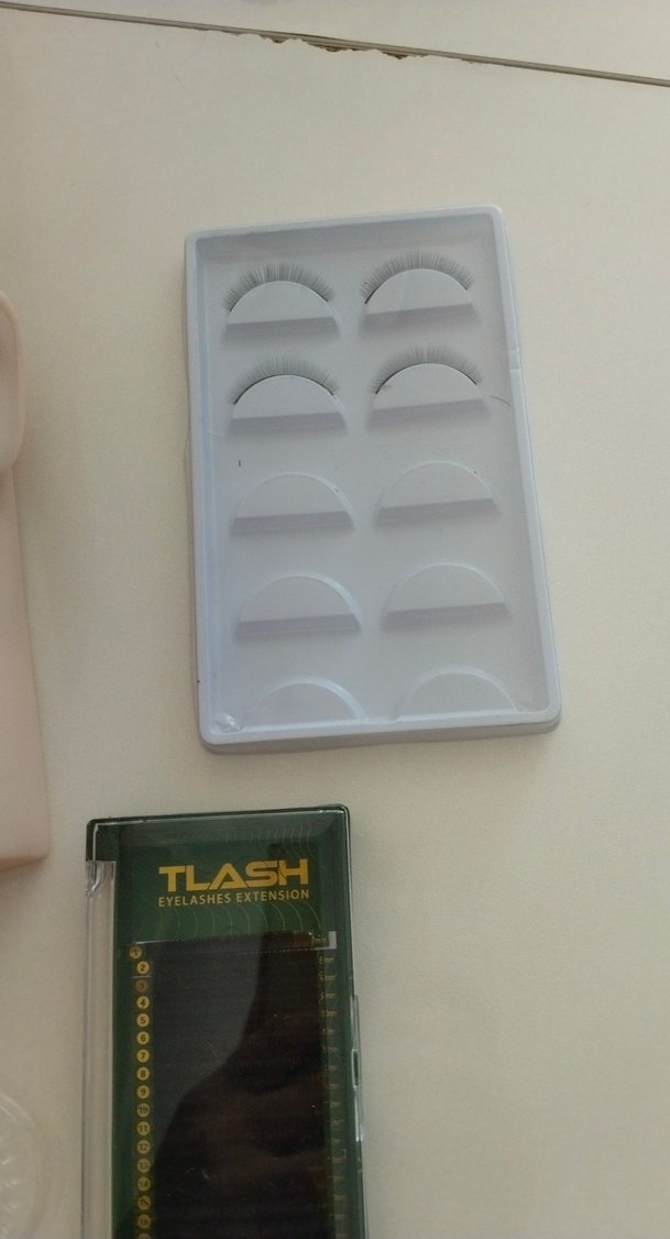 Beyaz Takma Kirpik ve Uygulama Seti - Görsel 2