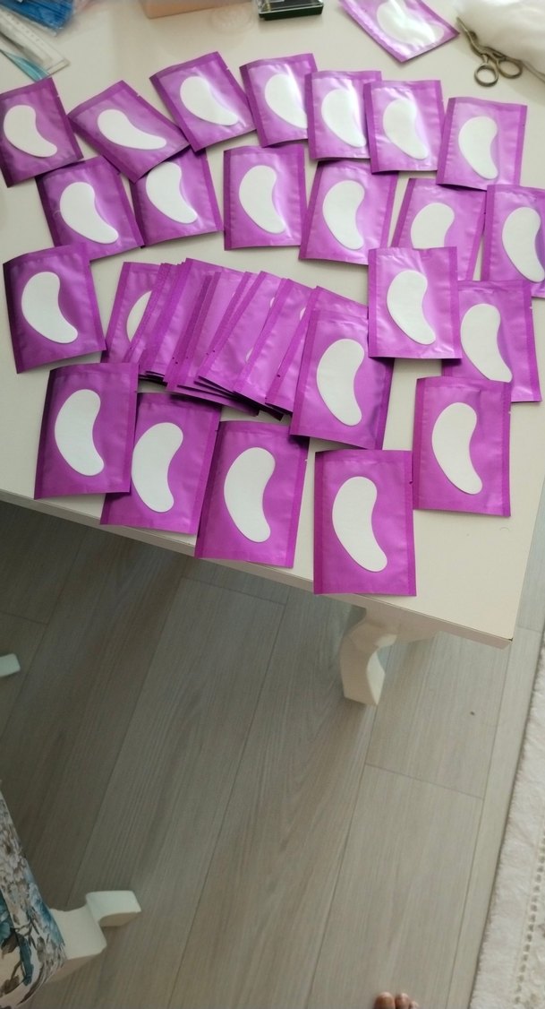 Tek Kullanımlık Kirpik Altı Pedleri 40Çift - Görsel 2