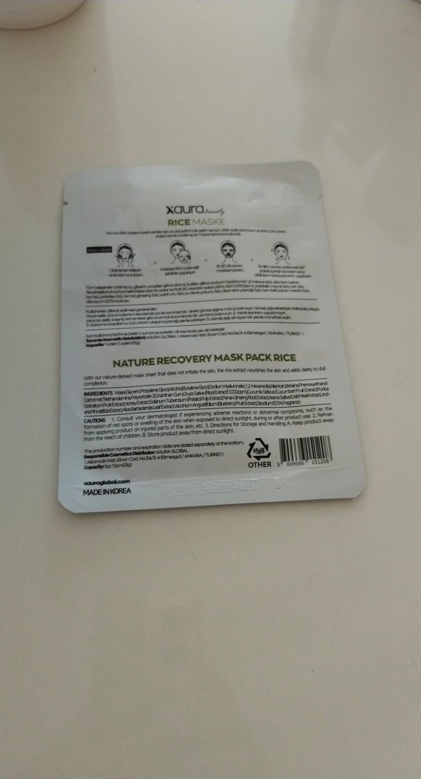 Rice Mask Doğal Onarıcı Maske - Görsel 2