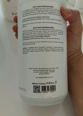 Sheida Silky Clean tonikk - Görsel 6