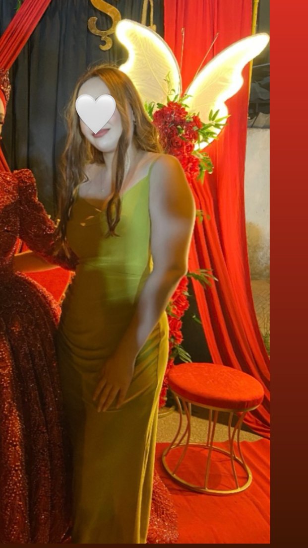 Sarı Drapeli Straplez Uzun Elbise - Görsel 2