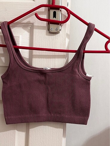 xs Beden Askılı crop