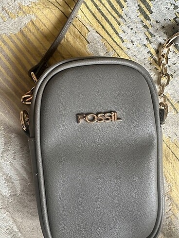 Fossil gri kucuk canta
