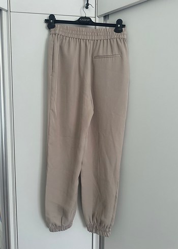 Bej Rahat Kesim Kadın Pantolon - Görsel 3