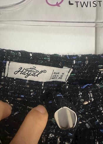 Kadın dugmeli tuvit Kumaş Pantolon - Görsel 2