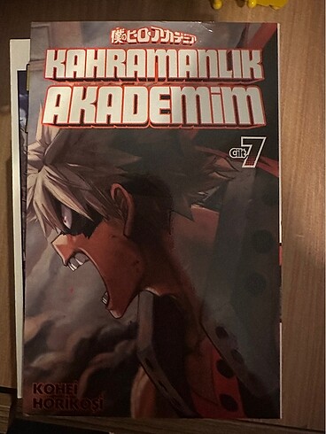 Kahramanlık akademim ( boku no hero academia) manga 7. Cilt