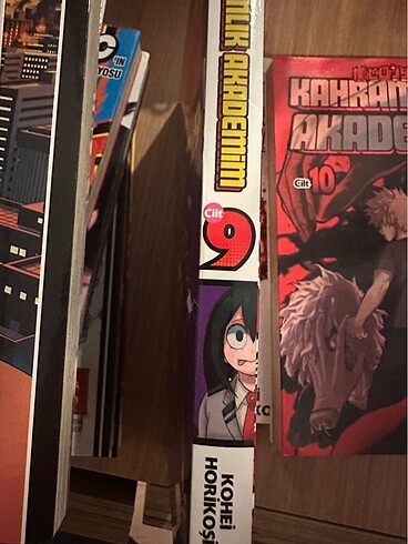  Kahramanlık akademim ( boku no hero academia) manga 9. Cilt