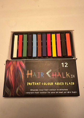 Geçici Saç Boyası 12 Renk - Görsel 3