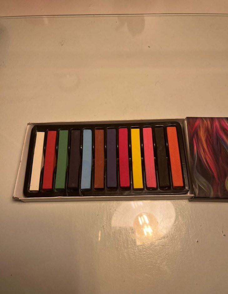 Geçici Saç Boyası 12 Renk - Görsel 2