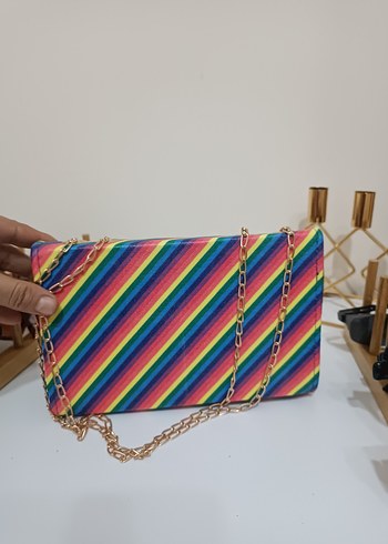 Beden çeşitli Renk Renkli Tie-Dye Kadın Çanta