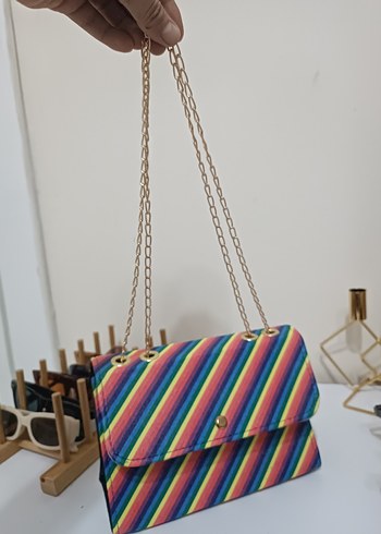 Beden Renkli Tie-Dye Kadın Çanta