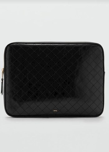MANGO Kadın Deri Laptop Çantası