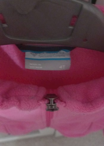 Columbia Kız Çocuk Pembe Fermuarlı Ceket