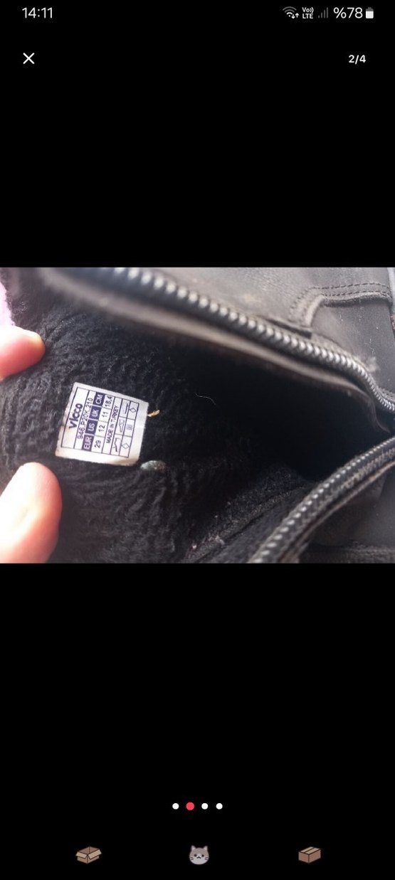 vicco marka içi tüylü 29 numara bot - Görsel 3