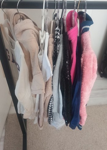 GAP Kız Çocuk Beyaz Pamuklu Uzun Kollu Tunik - Görsel 10