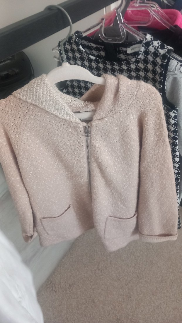 GAP Kız Çocuk Beyaz Pamuklu Uzun Kollu Tunik - Görsel 3