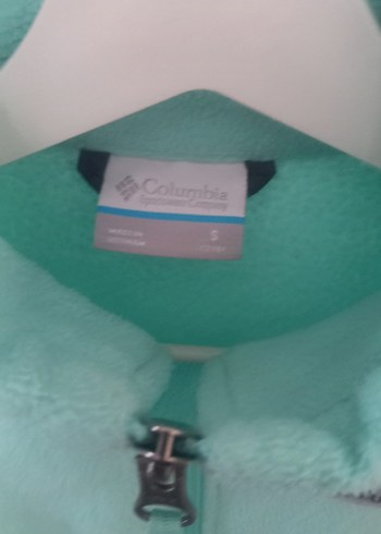 Kız Çocuk Turkuaz Fermuarlı Polar Ceket - Görsel 2