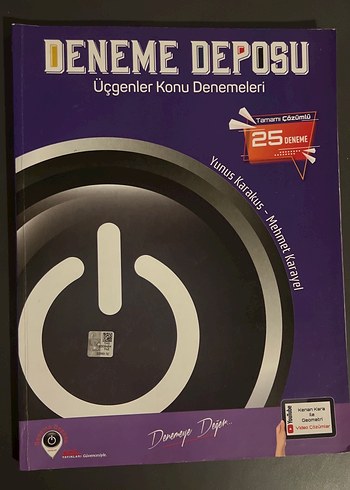 Acil Yayınları Deneme Deposu Üçgenler Konu Denemeleri 25li