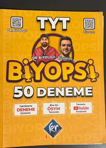 TYT Biyopsi 50 Biyoloji Denemesi