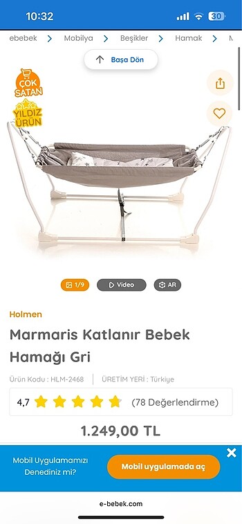 Bebek hamak