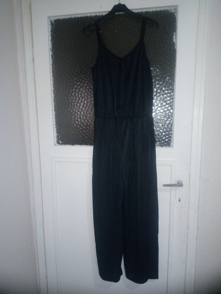 Siyah Straplez Uzun Tulum - Görsel 2