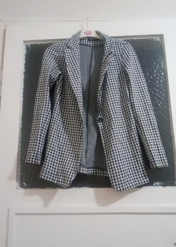 Düğmeli Gri Midi Kadın Kaban - Görsel 2