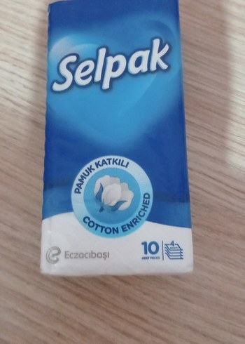 Selpak Pamuklu Mendil 10'lu Paket - Görsel 2