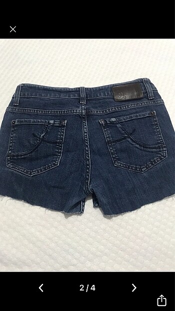 Love My Body American vintage mini kot şort