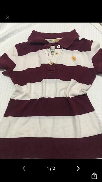 Abercrombie&Fitch polo yaka t-shirt