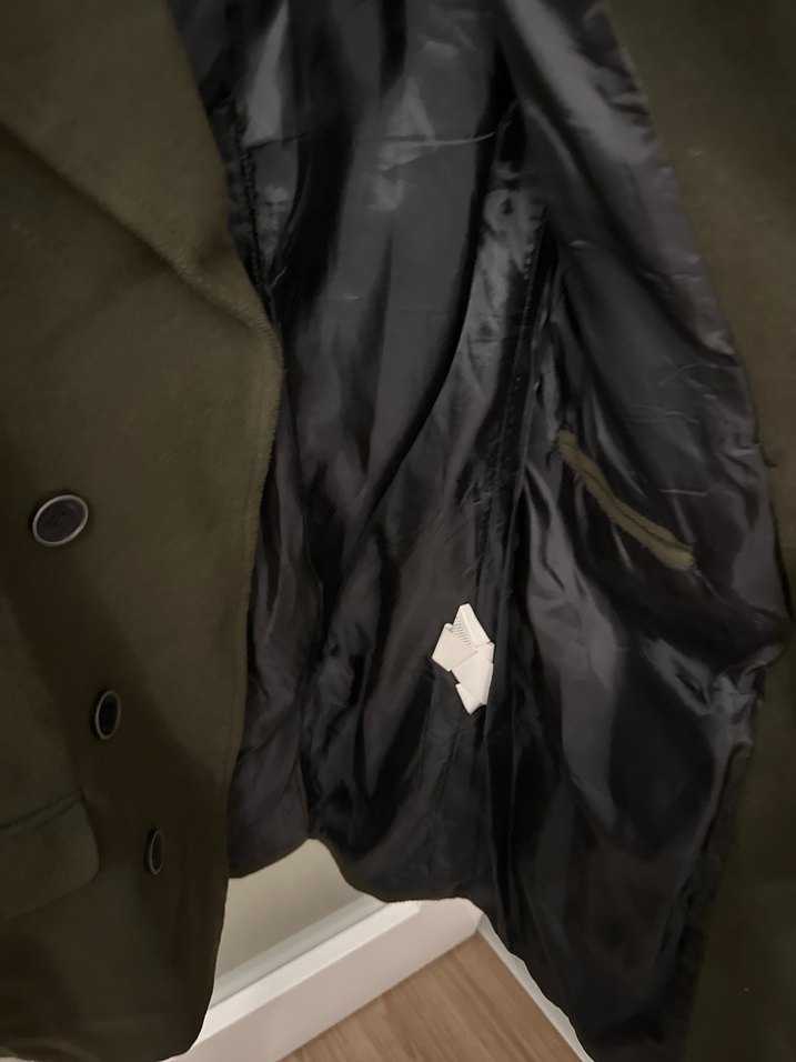 Düğmeli Kahverengi Süet Erkek Kaban - Görsel 5