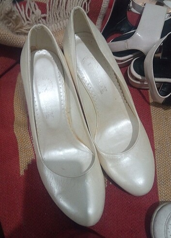 Kadın platfor topuk ayakkabı Ulusoy marka - Görsel 2