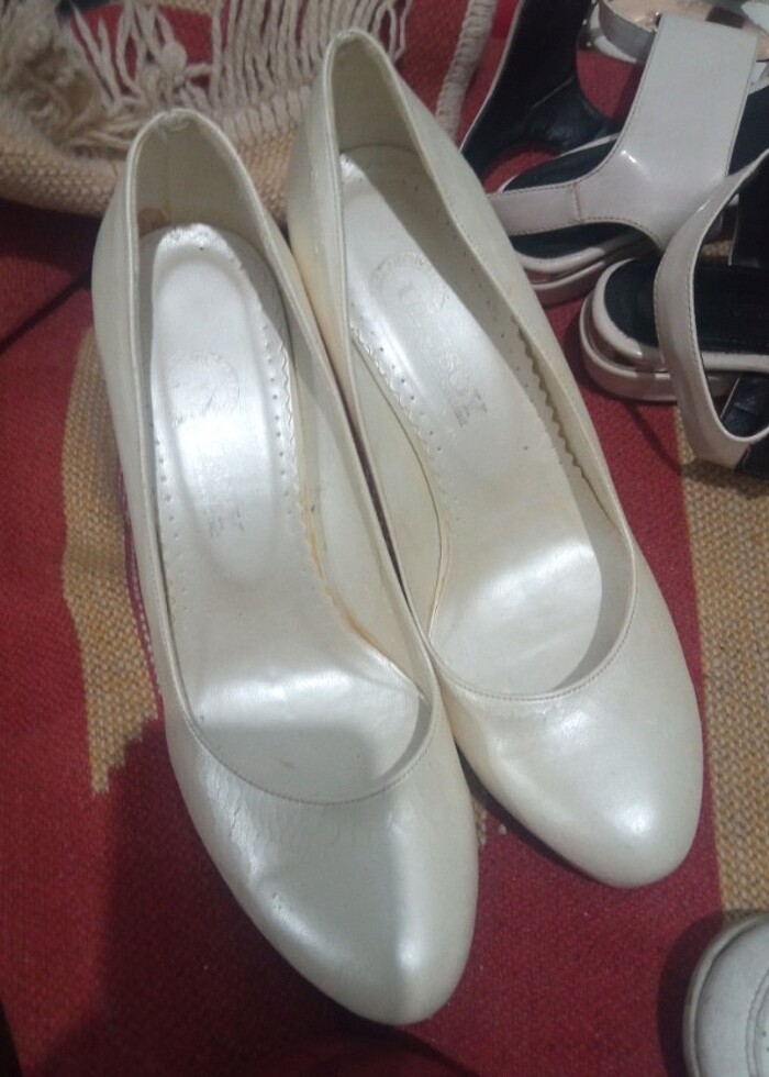 Kadın  platfor topuk ayakkabı  Ulusoy marka - Görsel 2