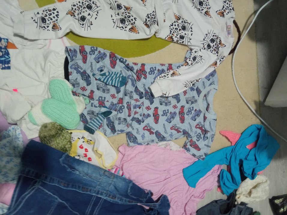 Pamuklu Beyaz Desenli Çocuk Pijaması - Görsel 3