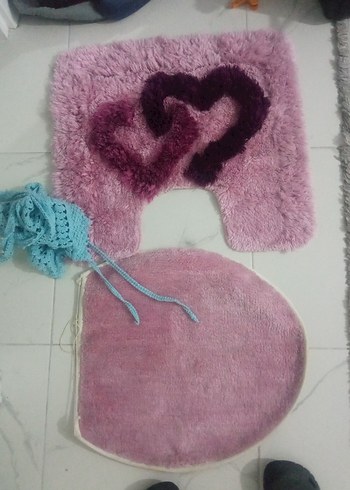 Çocuklar için örgü uyku aksesuarları seti - Görsel 3