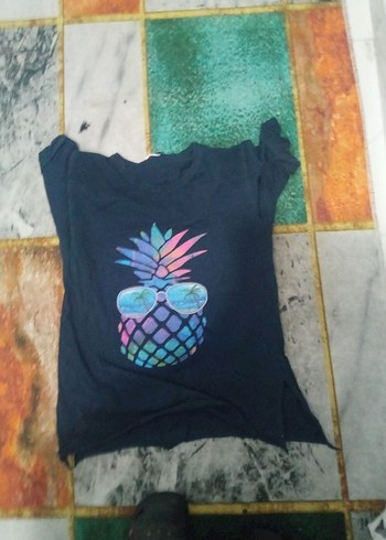 Mavi Bohem Baskılı Hamile Straplez Bluz - Görsel 3