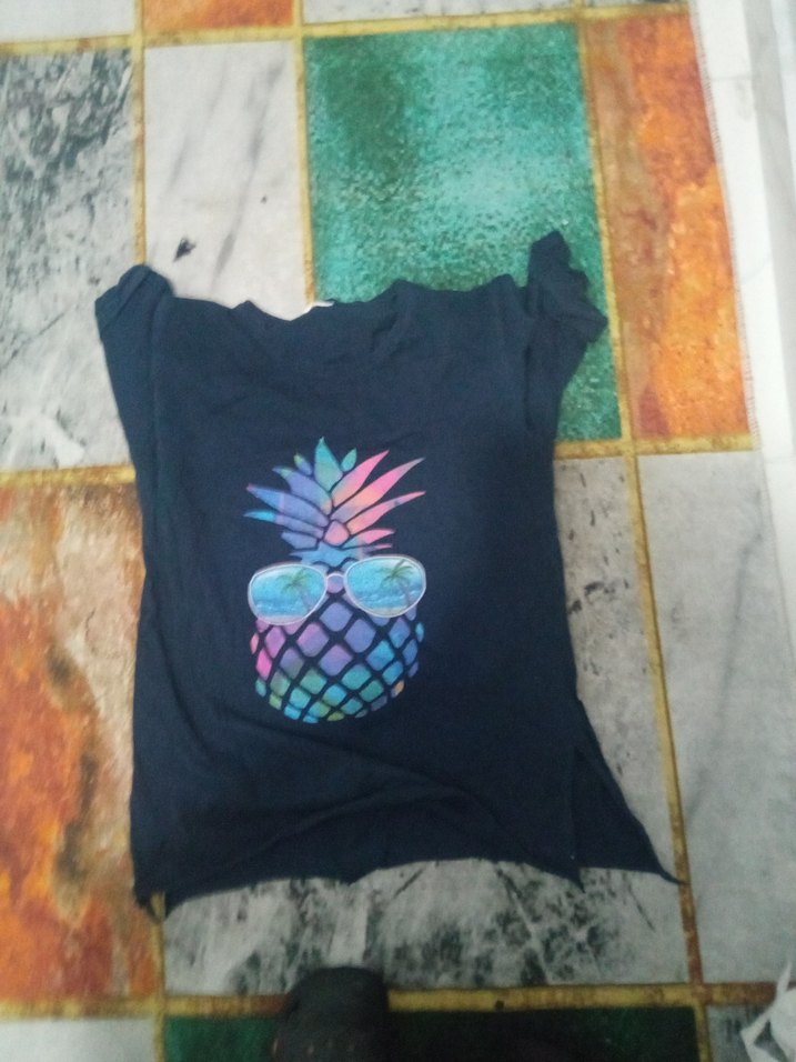 Mavi Bohem Baskılı Hamile Straplez Bluz - Görsel 3