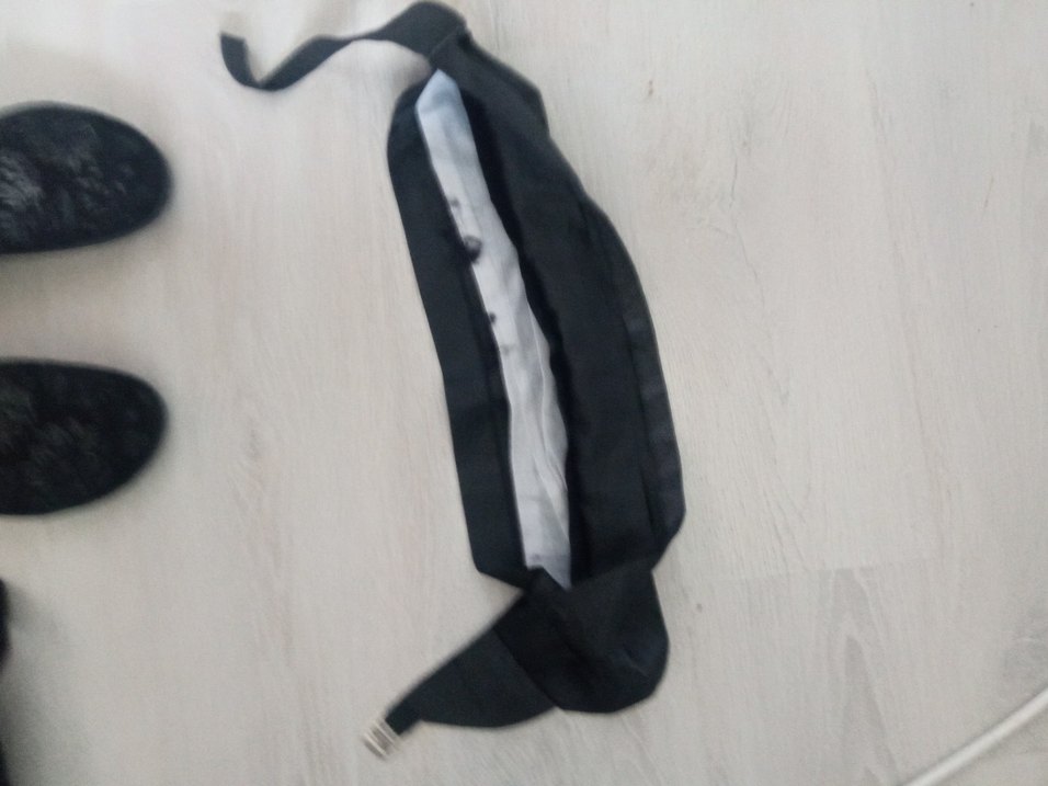 Erkek Siyah Goth Papyon kusak - Görsel 2