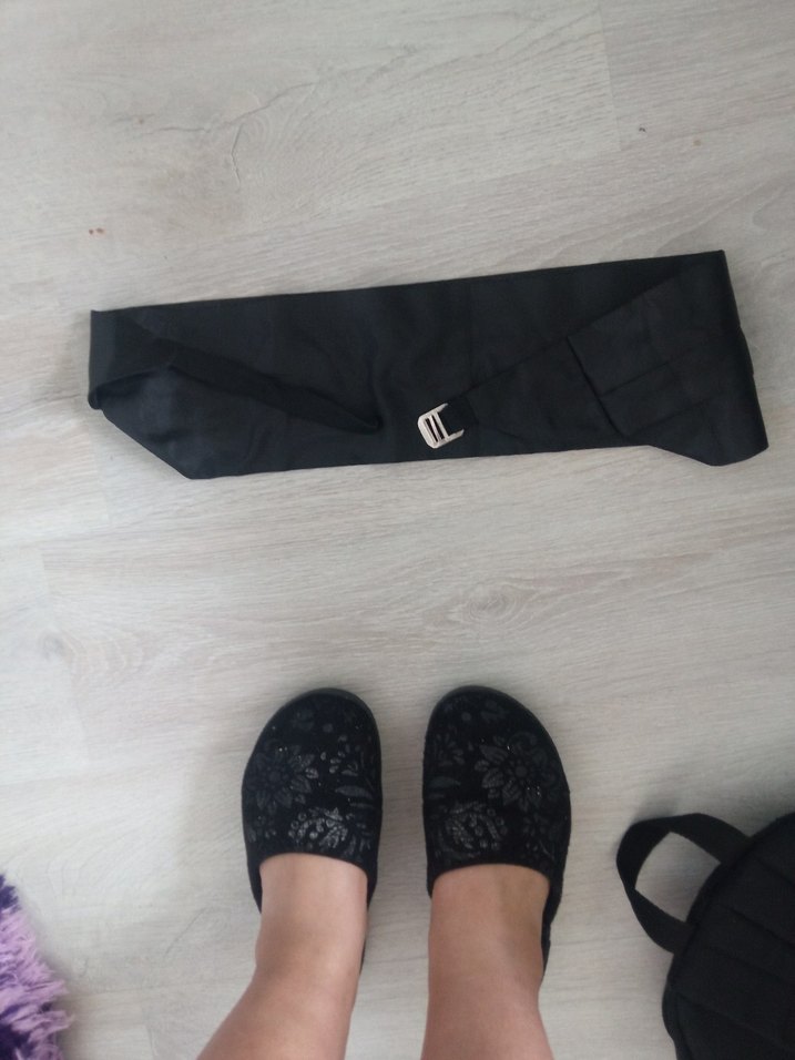 Erkek Siyah Goth Papyon kusak - Görsel 4