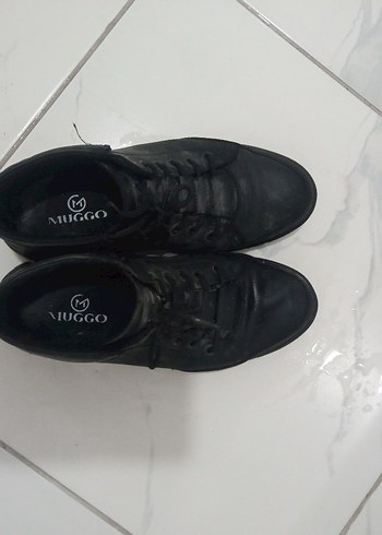 Siyah Kadın Dolgu Topuklu Spor Ayakkabı - Görsel 4