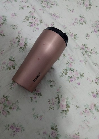 Bej Çocuk Termos Şişesi - Görsel 2