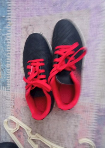 Kırmızı Erkek Spor Ayakkabı Bağcıkları - Görsel 6