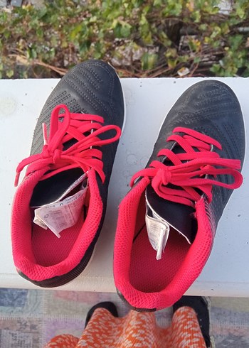 Kırmızı Erkek Spor Ayakkabı Bağcıkları - Görsel 2