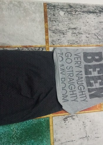 Gri Örgü Midi Hamile Etek ve tisort - Görsel 2