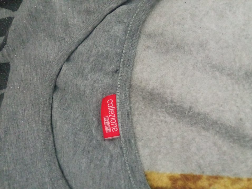 Gri Örgü Midi Hamile Etek ve tisort - Görsel 5