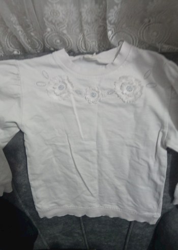 Kızlar için kısa kollu düğmeli tişört beş parca - Görsel 8