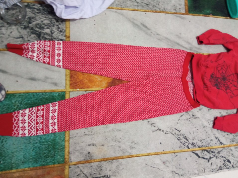 Kız Çocuk Renkli Bohem Desenli Tayt - Görsel 4