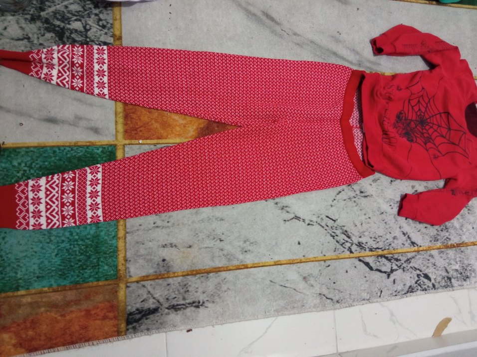 Kız Çocuk Renkli Bohem Desenli Tayt - Görsel 2