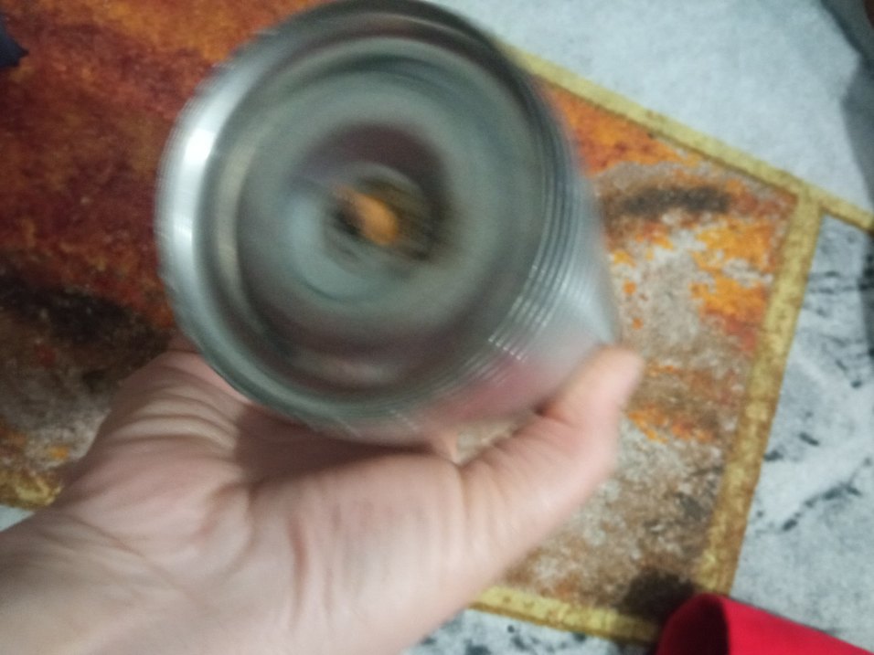 Gri ve Camel Renkli Çocuk Termosu - Görsel 3